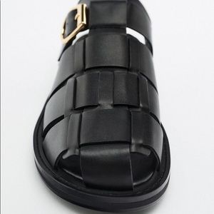 Zara | Shoes | Zara Leather Fisherman Sandals | Poshmark